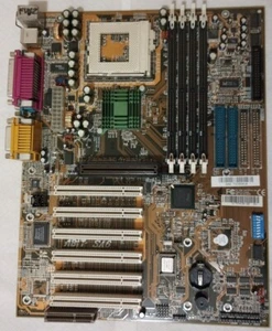 Abit SA6 ( ST6 ) motherboard Socket 370 for Intel Tested & Working - Imagen 1 de 6