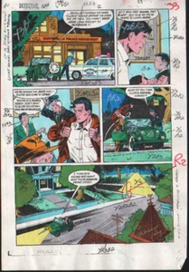 BATMAN DETECTIVE COMICS JÄHRLICHE 2 PRODUKTION KUNST SIGNIERT ADRIENNE ROY COA PG 29 - Bild 1 von 3