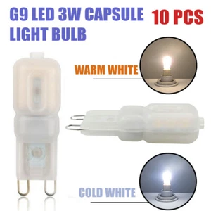 10x żarówka LED G9 5W SMD 2835 żarówki energooszczędne ołowiowe ciepła biel / zimna biel AC 220V / - Zdjęcie 1 z 17