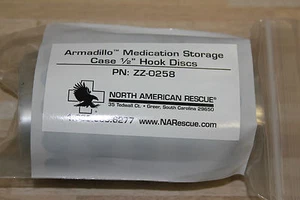 NAR North American Rescue Armadillo Medication Storage Hook Discs 1/2" 550 Stck