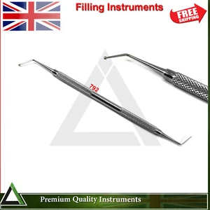Flat Plastic Restorative Composite Amalgam Filling Instruments Dentistry Tools - Picture 1 of 5