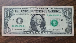 2013 Star Note Duplicate B series Error Printing - Picture 1 of 2