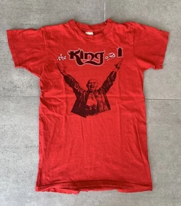 Vintage 1980s The King And I Play T Shirt Broadway Musical 80s Hammerstein XS S - Picture 1 of 5