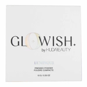HUDA BEAUTY GloWish Luminous Pressed Powder - 0.35oz -Select Shade NEW Buildable - Picture 1 of 20