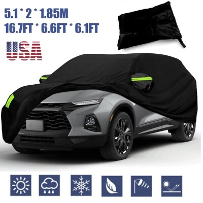 For Toyota Highlander Car Full Cover Outdoor UV Snow Rain Resistant Protection - Image 1 of 4