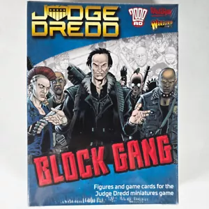Judge Dredd Miniatures Game Block Gang 2000 AD Warlord Games/Rebellion NEW - Picture 1 of 3