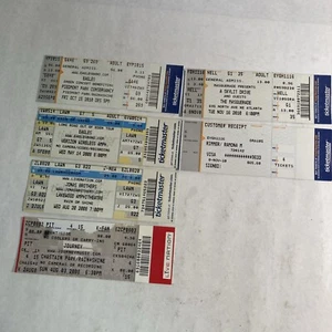 Concert ticket stubs see photos eagles, Jonas Brothers, journey, the masquerade - Picture 1 of 7