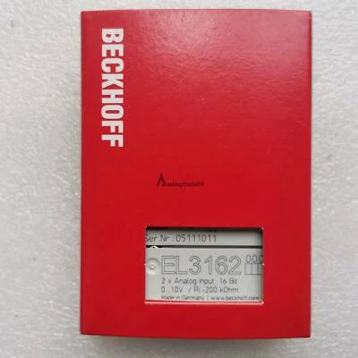 ONE New In Box Beckhoff EL3162 PLC Module EL 3162 - Image 1 of 4