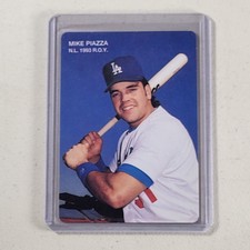 Mike Piazza #2 Of 4 R.O.Y Batting Stance HOF 1993 1994 Mother's Cookies