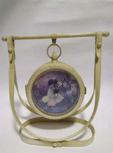 Vintage Metal Clock Hanging Pocket Watch Table Decorative - Picture 1 of 9