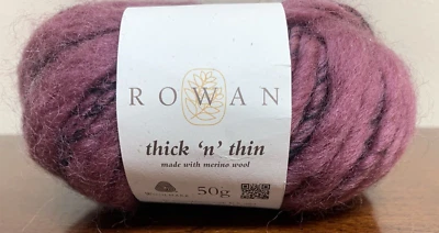 Rowan Thick 'n' Thin 100% Wool Yarn - Color # 966 - Lot 0995 - Italy - Image 1 of 4