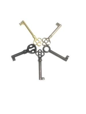 Antique Furniture Lock Skelton Key Set ALT5 - Image 1 of 4