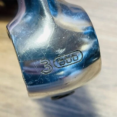 Vintage 3T Quill Road Stem 1-inch 1” 90mm 26.4 Silver Old Logo Pantograph - Image 1 of 4