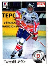 1995-96 Czech APS Extraliga #334 Tomas Pisa