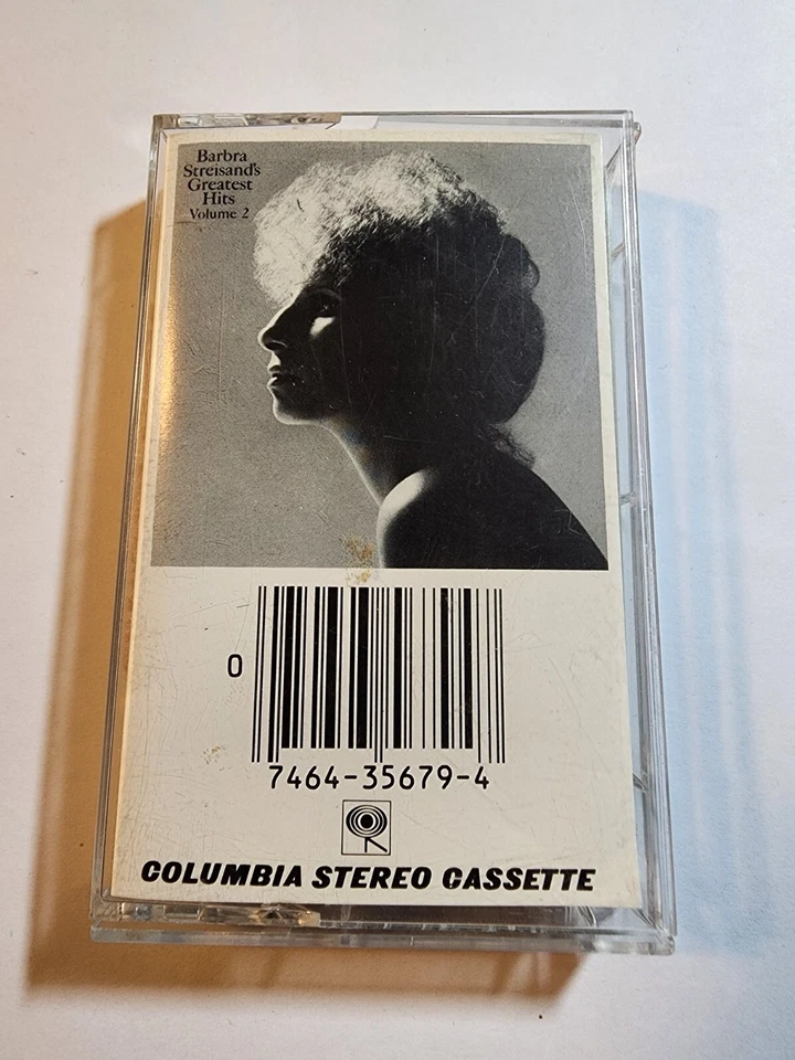 Barbra Streisand's Greatest Hits, Vol. 2 Cassette VG CS1 - Image 1 of 1