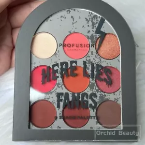 New Profusion Cosmetics Here Lies Fange Tomb 9 Shadow Palette~Rare - Picture 1 of 4