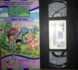 🐉Dragon Tales ~Follow the Clues🔎 (VHS-2000) VG/+1 Ship~Buy3Get1 - Picture 1 of 4