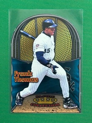 1998 Pacific Baseball In the Cage Die Cuts #5 Frank Thomas - Image 1 of 2