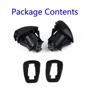 Washer Nozzle Fit For Mazda Kit Set Windscreen ABS Plastic Accessories Black - Picture 1 of 12