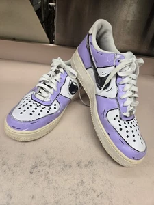 Nike Air Force Custom Cartoon Graffiti Shoes Sz US 11 - Picture 1 of 12