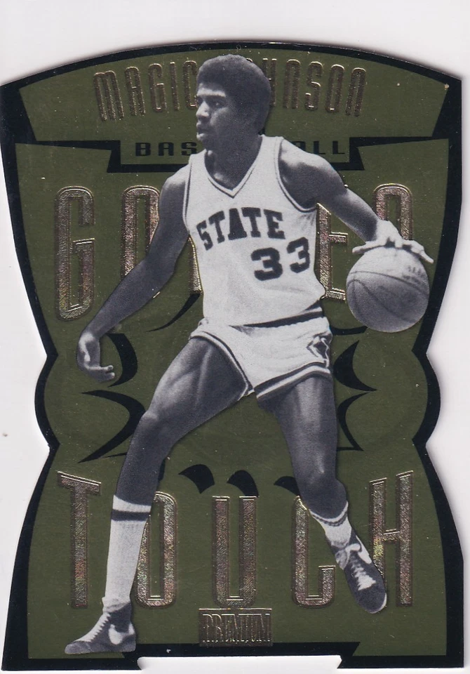 Fleer Retro Magic Johnson 2011-12 Golden Touch troquelado SP Foto 1 de 2