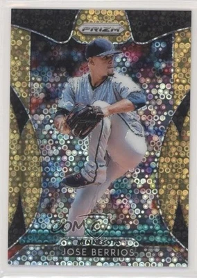 2019 Panini Prizm Tier II Neon Orange Donut Circle Prizm /150 Jose Berrios #175 - Image 1 of 2