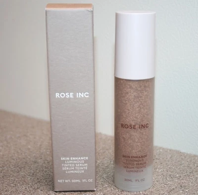 ROSE INC Skin Enhance Luminous TINTED SERUM in 050 50 Full Size 1oz / 30mL - Image 1 of 4