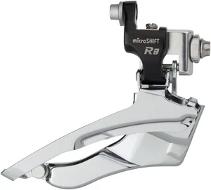 microSHIFT R8 Front Derailleur 7/8-Speed Triple, 50/39/30T, Braze-On - Picture 1 of 1