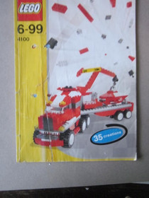 Lego instructions instruction 4100 -35 constructions are possible