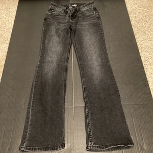 Wrangler Boot Cut schwarze Jeans, klassisch mit Taschen, Damen 1 x 32, Light Fade - Bild 1 von 10