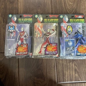 Ultraman Kaeya Real Hero Series 3 Figure Set with Shield for Collectors - Picture 1 of 3