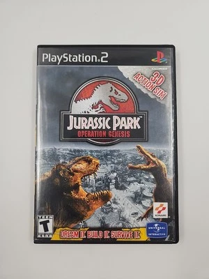 Jurassic Park Operation Genesis PS2 PlayStation 2 Complete CIB - Image 1 of 4