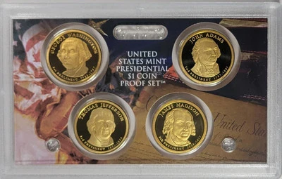 2007 Presidential Dollar Proof Set - 4 coin set - Image 1 of 3