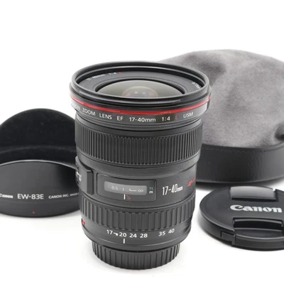 [Casi como nuevo] Lente gran angular Canon EF 17-40mm f/4 L USM de JAPÓN - Imagen 1 de 4