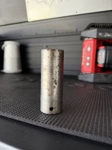 S-K Hand Tools 7/8", 1/2" Drive 6pt Deep SAE Impact Socket 46328 Chrome Steel - Picture 1 of 5