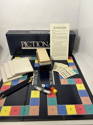 1985 Pictionary 1st Edition Charades Game Complete - Image 1 of 2