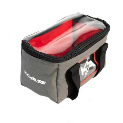 KickAss Canvas Clear Top Storage Bag with Soft Padded Lining - 25x13x15cm - image 1 of 4