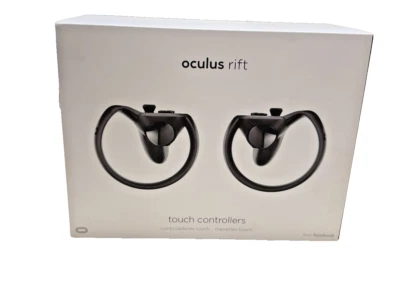Meta Oculus Rift CV1 Touch Controllers (Left & Right - Pair) Tested And Working - Image 1 of 2