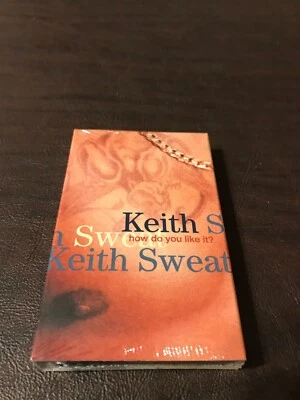 FACTORY SEALED CASSETTE TAPE SINGLE - KEITH SWEAT - HOW DO YOU LIKE IT? - Image 1 of 2
