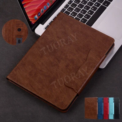 For iPad 10th/7/8/9th 10.2" Pro 11" 13"/Air 4 5 6 2024 Leather Stand Case Cover - Image 1 of 4