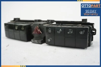 2006-2009 MERCEDES-BENZ CLK HAZARD ESP HEATED SEAT SWITCH PANEL A2096890031 OEM - Image 1 of 4