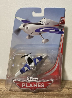 Nuevos aviones Disney Pixar Kolya Ivanov #19 Russian Racer Mattel Foto 1 de 2