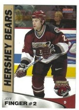 2003-04 Choice Marketing Hershey Bears (AHL) Jeff Finger