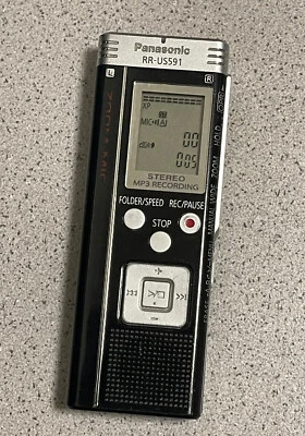 Panasonic Audio/Voice Recorder Zoom Mic (RR-US591) Tested - Image 1 of 4