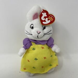 TY Beanie Baby - RUBY the Rabbit (Nick Jr. - Max & Ruby) - MWMTs Stuffed Animal