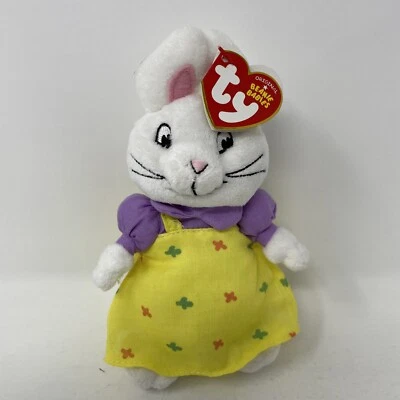 TY Beanie Baby - RUBY the Rabbit (Nick Jr. - Max & Ruby) - MWMTs Stuffed Animal - Image 1 of 4