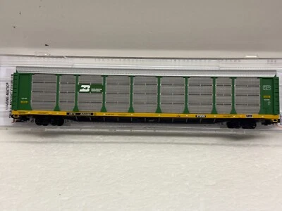 N Scale Micro Trains MTL 111 00 032 Burlington Northern ETTX 820955 Autorack - Image 1 of 4