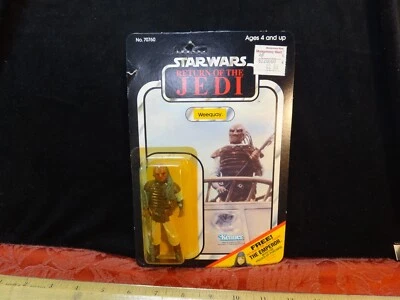 Figura Kenner Star Wars Weequay Return of the Jedi (ROTJ) 1983 70760 65 reverso Foto 1 de 4