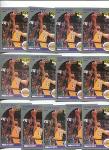 Lotto 13 carte Vlade Divac ROOKIE Jugoslavia / Los Angeles Lakers - Foto 1 di 1