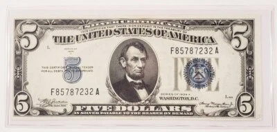 1934-A Silver Certificate About Uncirculated FR #1657 - Image 1 of 2